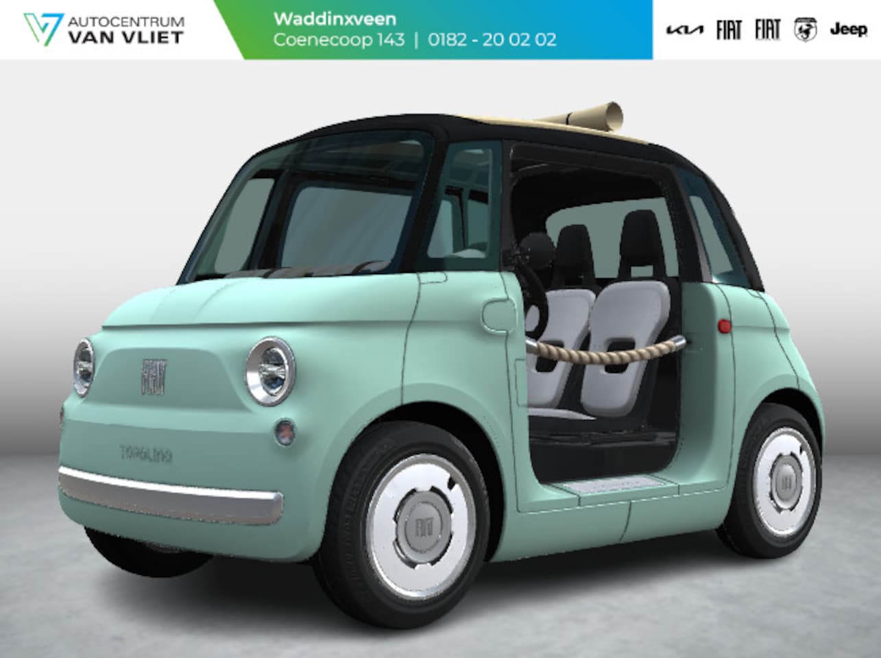 Fiat Topolino - Dolcevita | Uit voorraad leverbaar | Actieradius 75km | Rijklaar - AutoWereld.nl