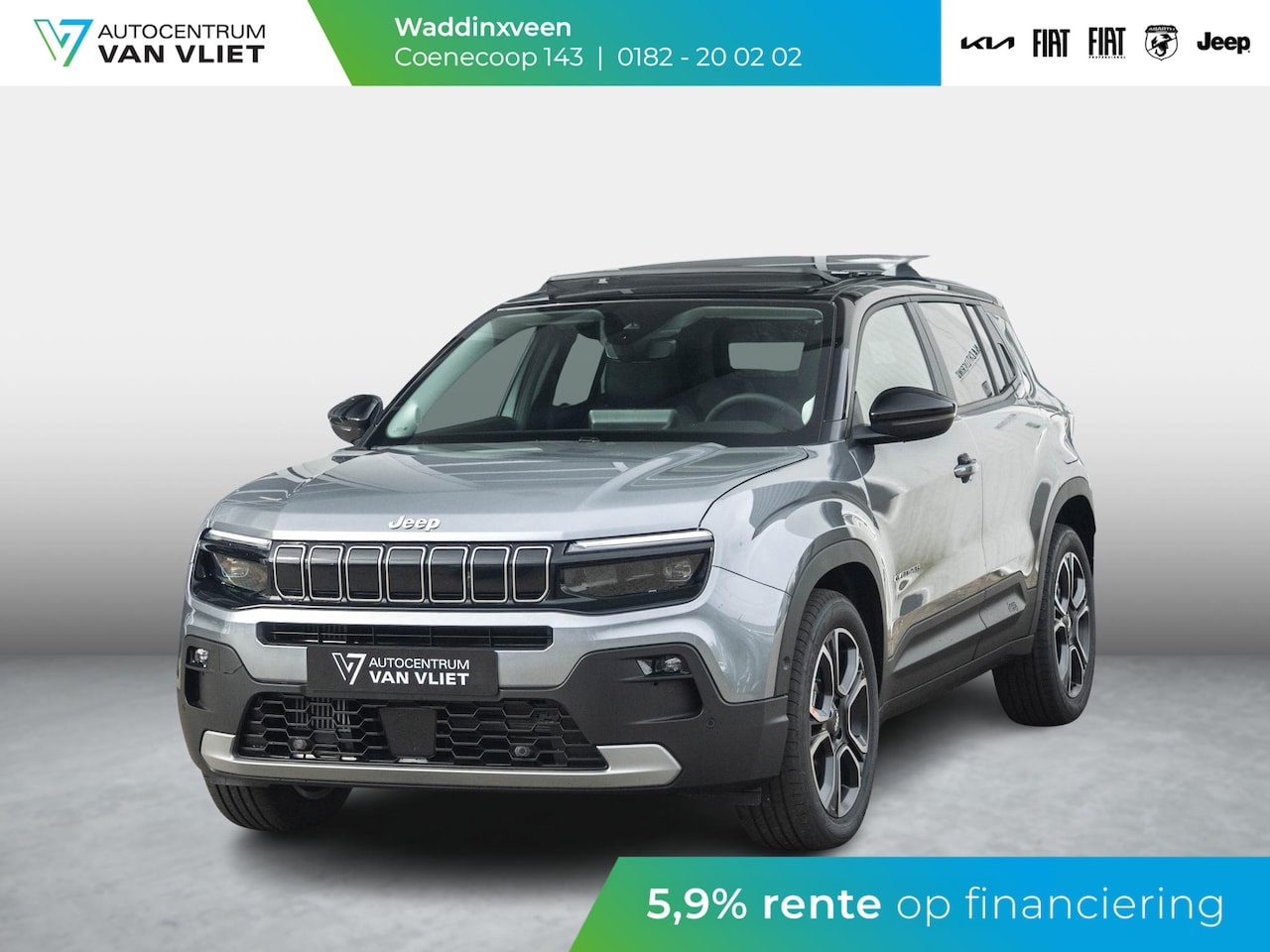 Jeep Avenger - 1.2 e-Hybrid Summit | Winter Pack | Schuif/Kanteldak | Infotaiment&Convenience Pack | Bico - AutoWereld.nl