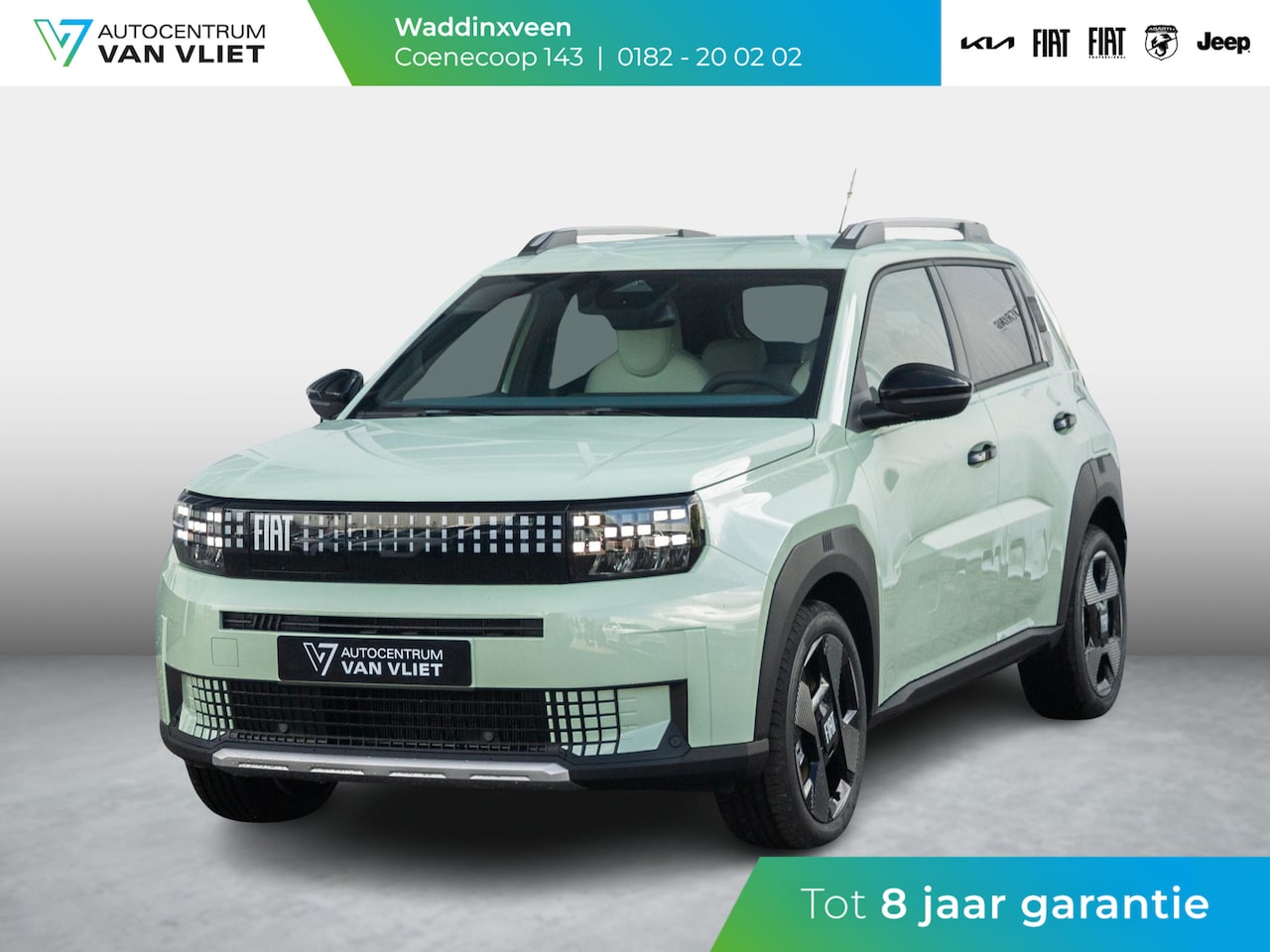 Fiat Grande Panda - La Prima 7.4 kW 44 kWh | Uit voorraad leverbaar | Clima | Cruise | Camera | Apple Carplay - AutoWereld.nl