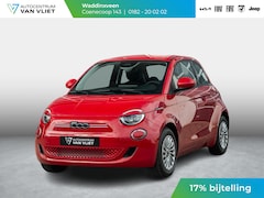 Fiat 500e - 42 kWh | Uit voorraad leverbaar | 17% Bijtelling| Clima | Cruise | Apple Carplay