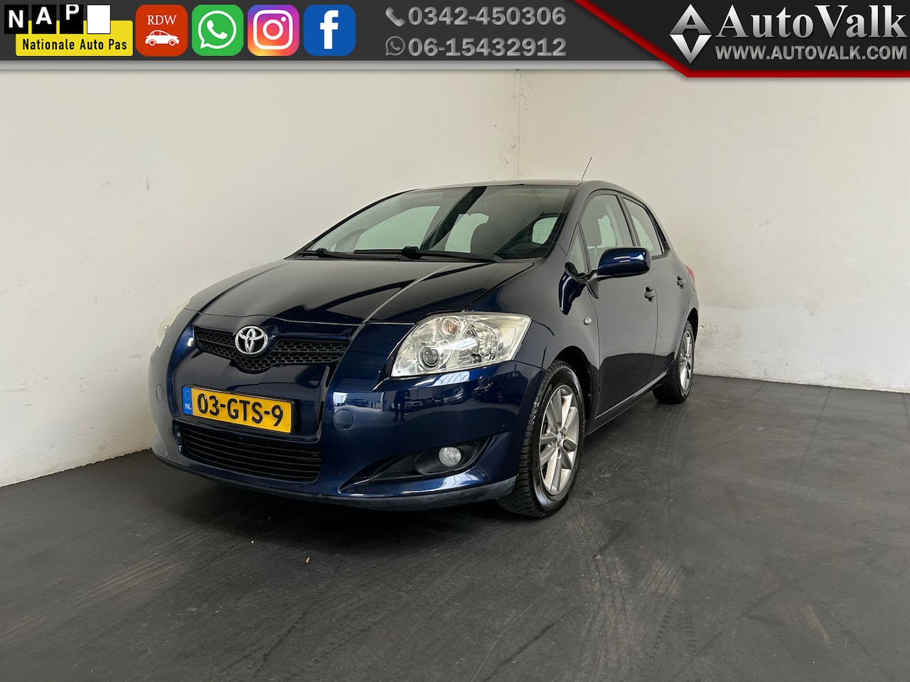 Toyota Auris - 1.6-16V Dynamic. Clima. Navi! - AutoWereld.nl