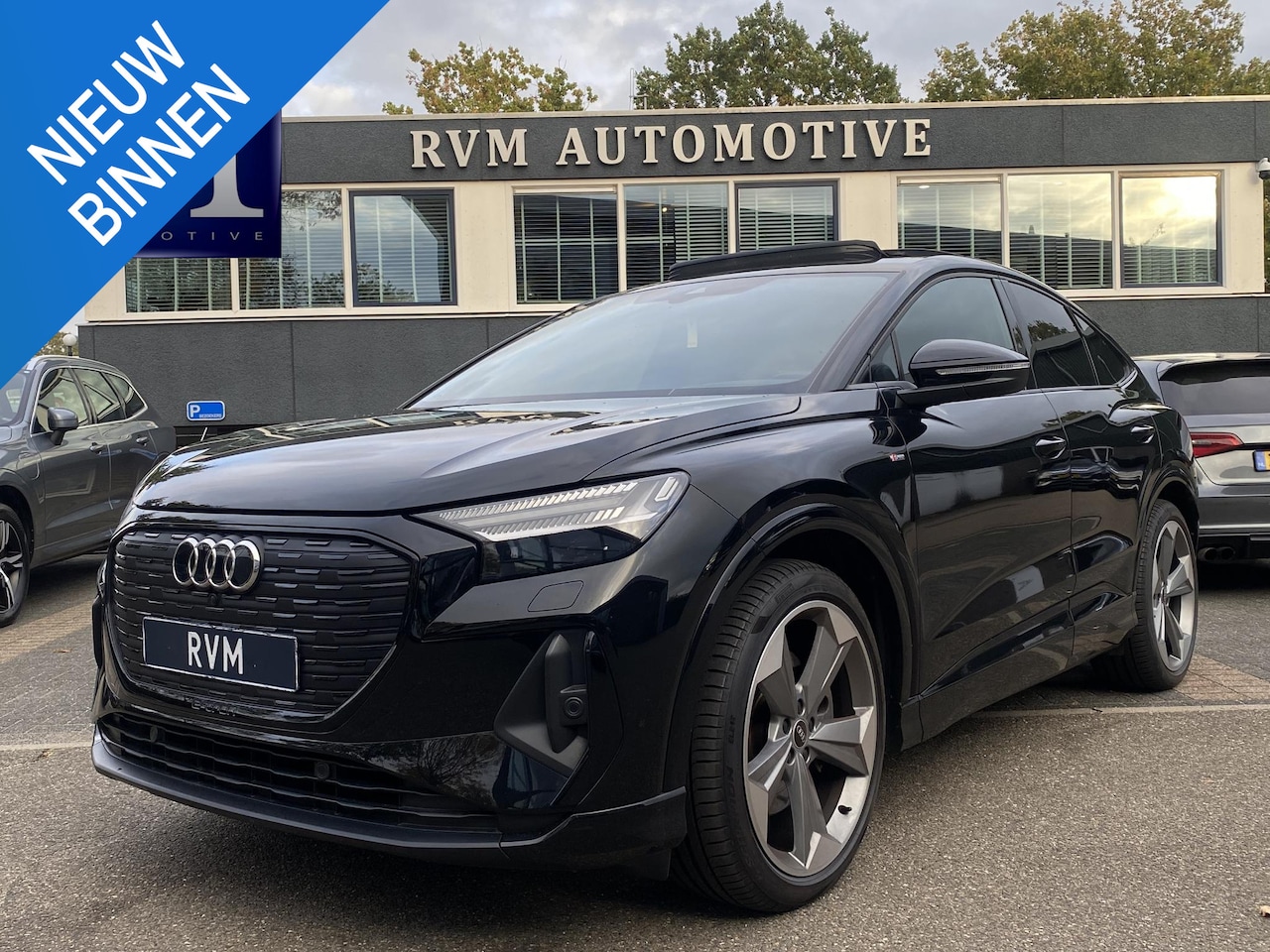 Audi Q4 Sportback e-tron - 50 quattro 77 kWh S LINE in- exterieur | HEAD UP DISPLAY | ELECTR. STOELEN+GEHEUGEN | PANO - AutoWereld.nl