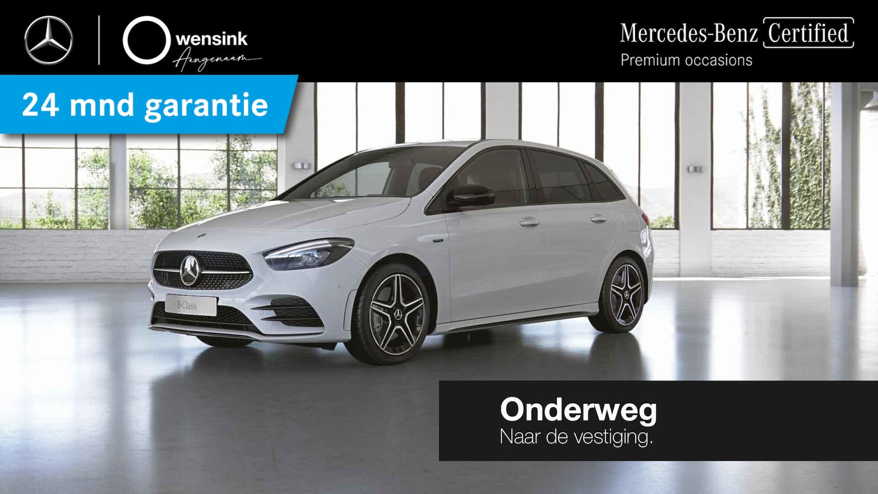 Mercedes-Benz B-klasse - 250 e AMG Line | Night pakket | Stoelverwarming | Sfeerverlichting | - AutoWereld.nl