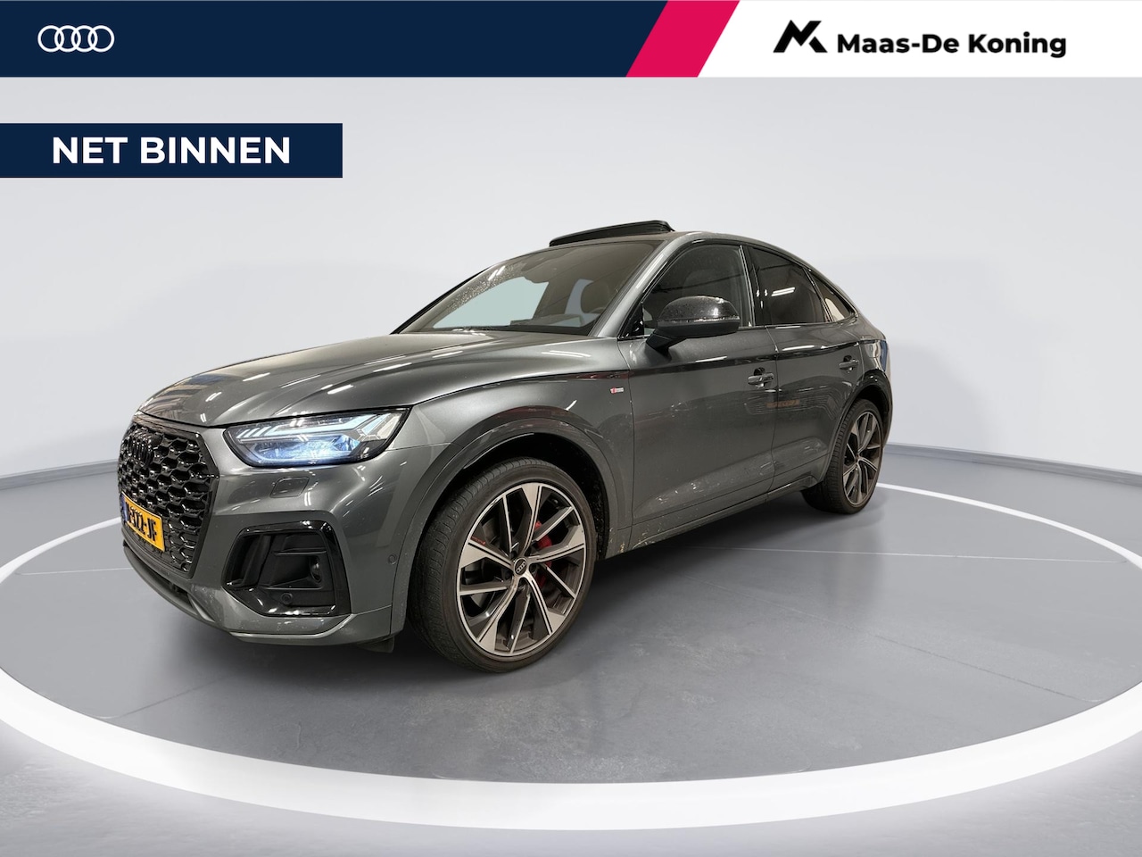 Audi Q5 Sportback - 55 TFSIe 367pk S-Tronic Quattro S Edition · Panoramadak · Luchtvering · B&O Sound · Leder - AutoWereld.nl