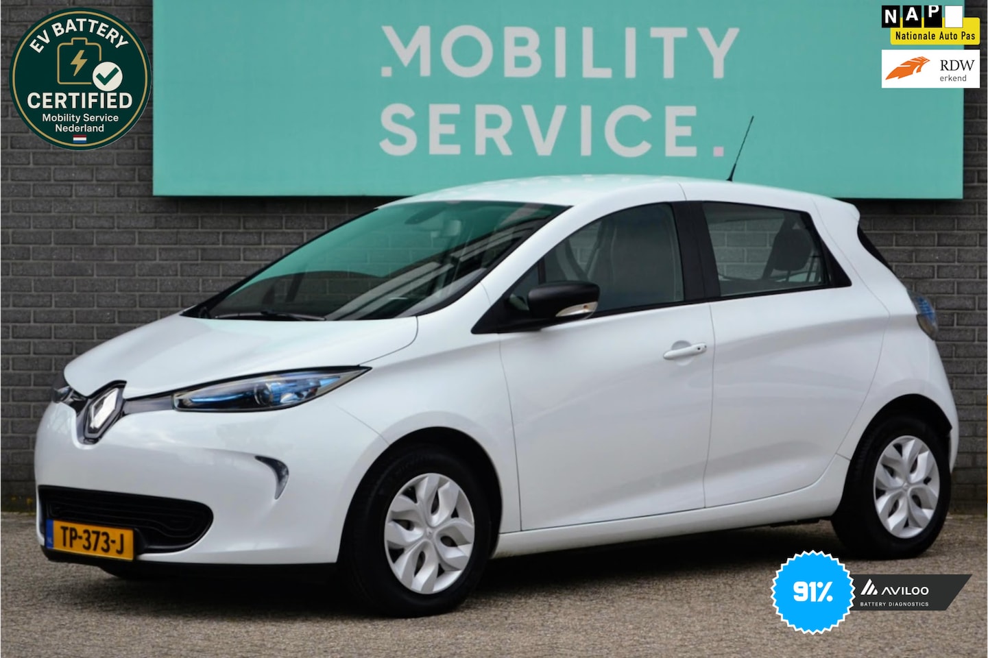 Renault Zoe - R90 Life 41 kWh SOH91% CarPlay Cruise Clima Navi - AutoWereld.nl
