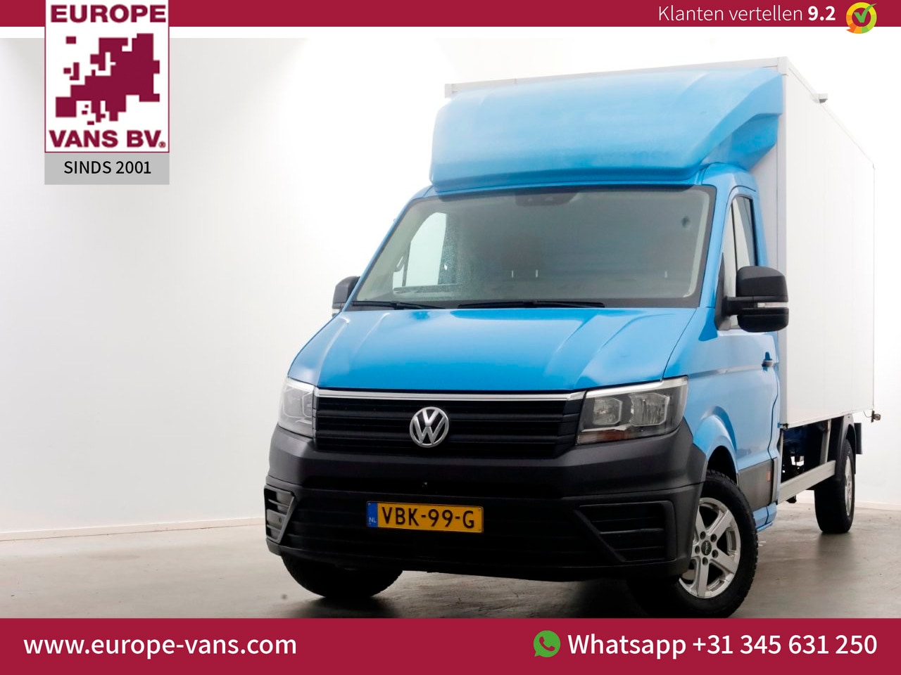 Volkswagen Crafter - 35 2.0 TDI E6 Bakwagen met achterdeuren 2 Persoons 07-2019 - AutoWereld.nl