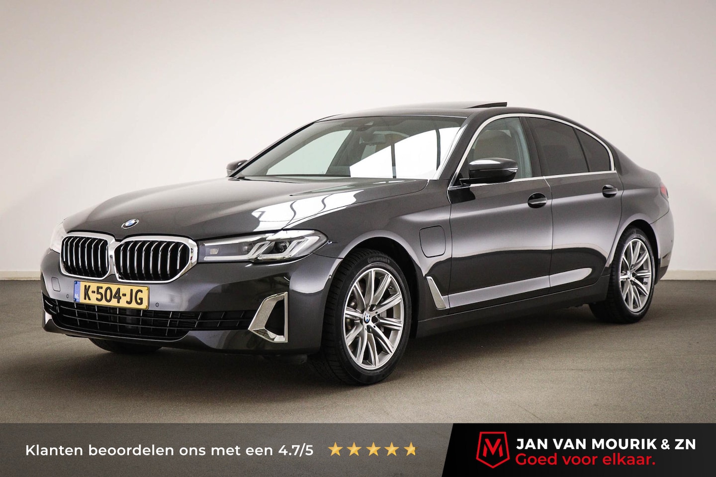 BMW 5-serie - 530e High Executive | LUXURY / AUDIO MEDIA / PARKING- PACK | HARMAN KARDON | OPEN DAK | CA - AutoWereld.nl