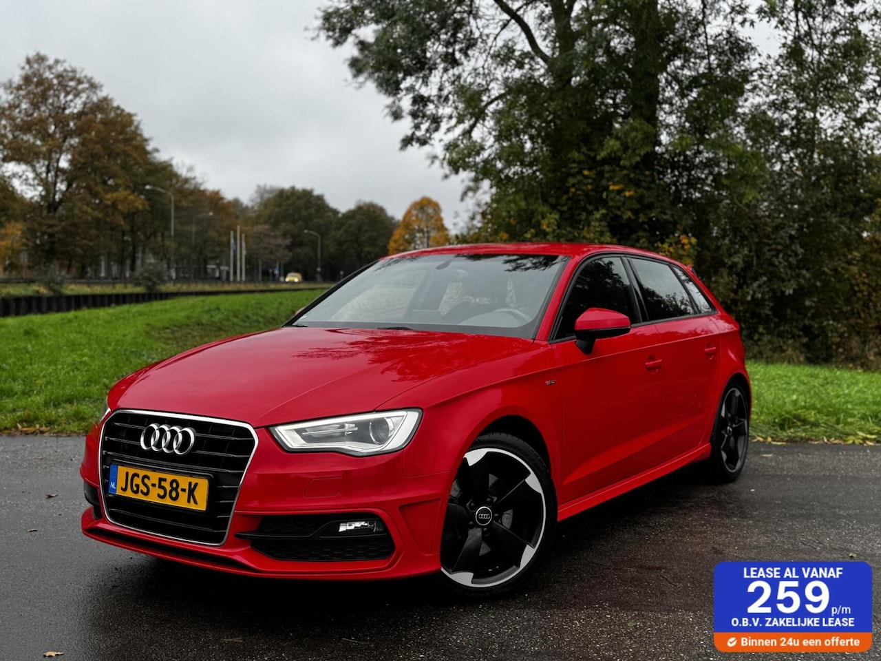 Audi A3 Sportback - 1.8 TFSI Ambiente 3 x S-line/Xenon/Leer - AutoWereld.nl