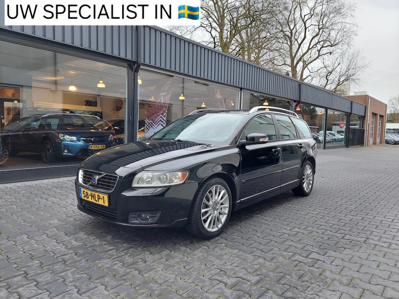 Volvo V50 - 1.8 Edition II Trekhaak Origineel NL Leer High performance sound Telefoon Regensensor Clim - AutoWereld.nl