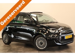 Fiat 500e - Cabrio Climate Navi Navigatie CruiseControl 16'lmv NAP 24 maanden garantie mogelijk (*vraa