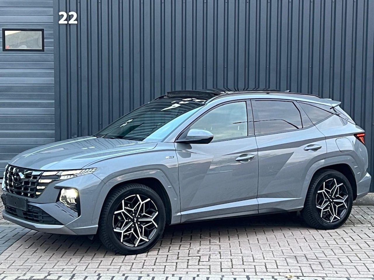 Hyundai Tucson - 1.6 T-GDI MHEV N Line Sky|FULL Option|1e Eig|Pano|360 cam|Memory|Adaptive Cruise|Trekhaak| - AutoWereld.nl