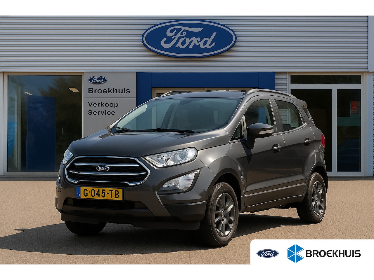 Ford EcoSport - 1.0EB Trend Ultimate | NL-AUTO! | 1 EIGENAAR! | NAVI | PARK SENS | CRUISE | DEALER OH! | 1 - AutoWereld.nl