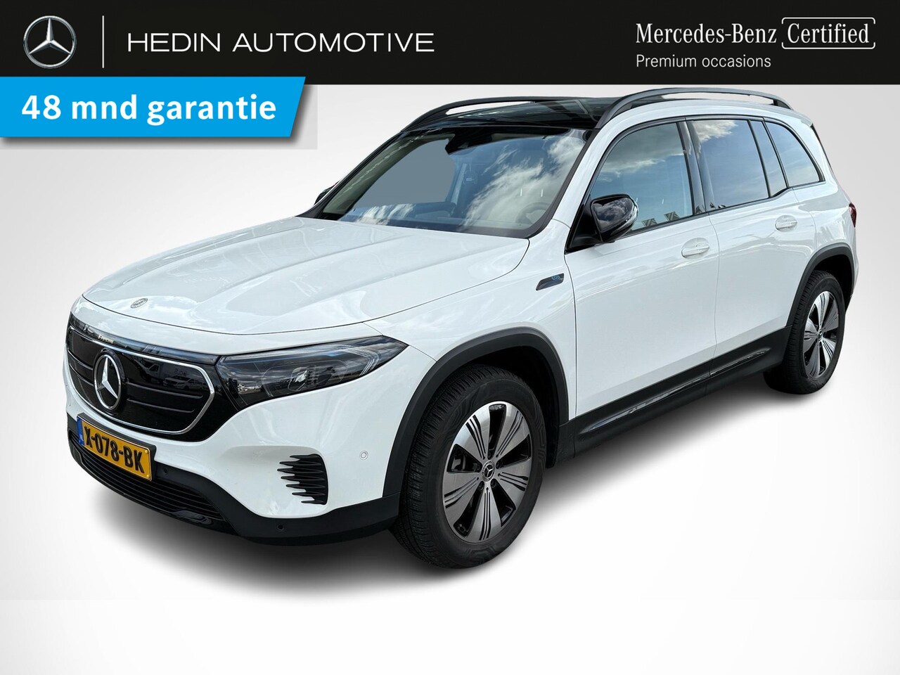 Mercedes-Benz EQB - EQB 300 4MATIC Luxury Line 7-Persoons | Advanced Pakket | Nightpakket | Panoramadak | LED - AutoWereld.nl