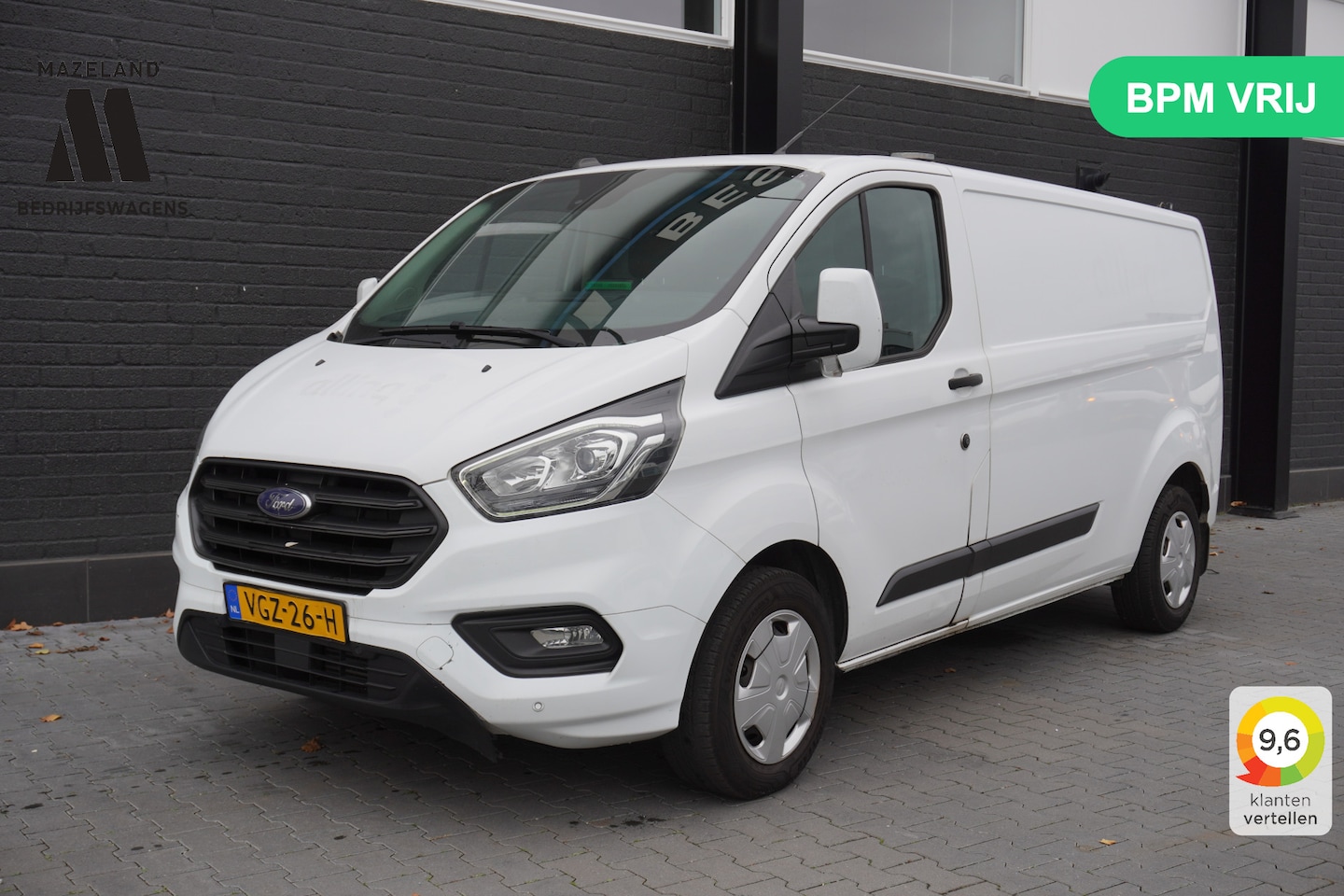 Ford Transit Custom - 2.0 TDCI 130PK L2 EURO 6 - Airco - Navi - Cruise - €13.900,- Excl. - AutoWereld.nl