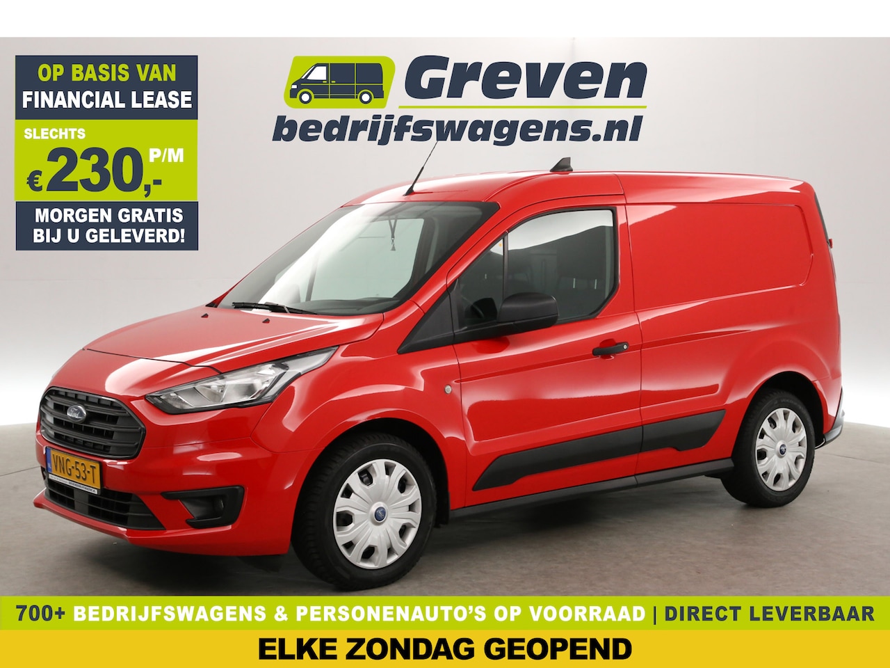 Ford Transit Connect - 1.5 EcoBlue | Airco | Cruise | Elektrpakket | Schuifdeur - AutoWereld.nl