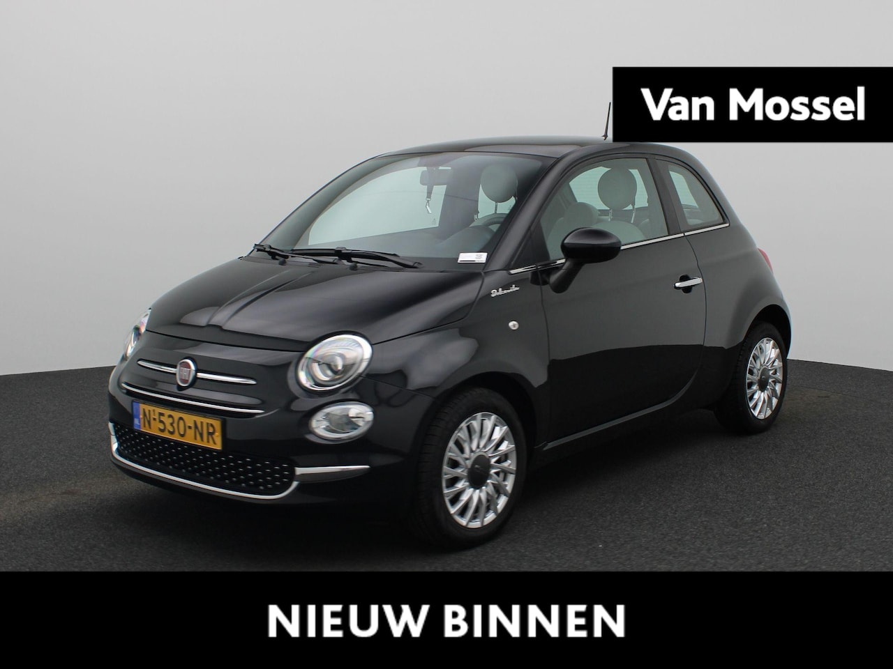 Fiat 500 - 1.0 Hybrid Dolcevita | PANORAMADAK | HALF-LEDER | AIRCO | PARKEERSENSOREN - AutoWereld.nl