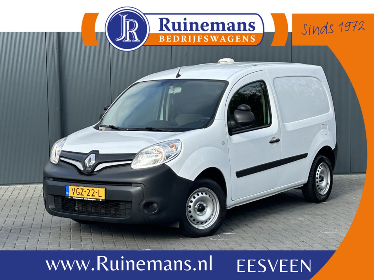 Renault Kangoo - 1.5 dCi 80 E6 / L1H1 / 1e EIG / 21.900 KM !! / TREKHAAK / 6-BAK / AIRCO / CRUISE / NAVI / - AutoWereld.nl