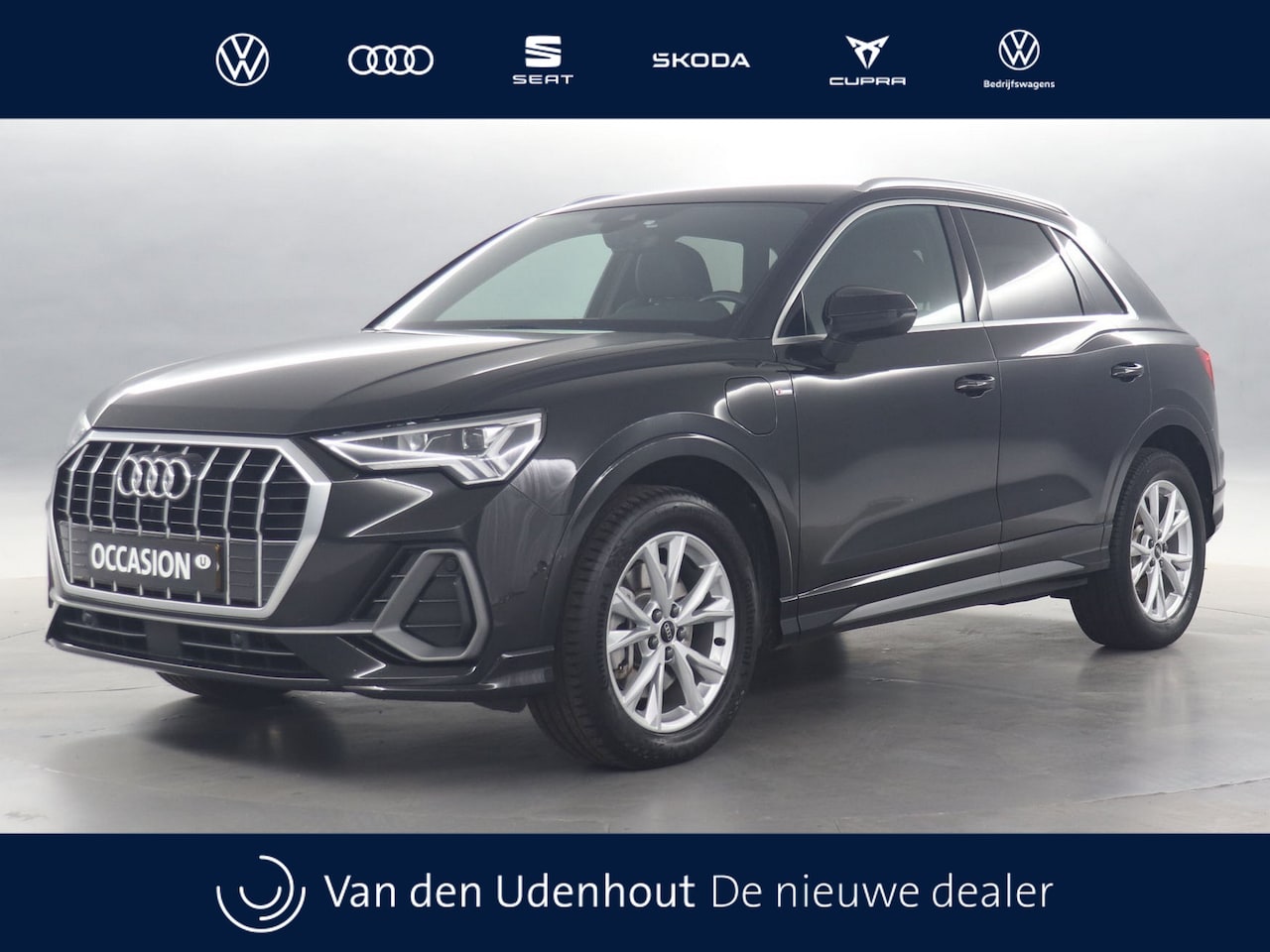Audi Q3 - 45 TFSI e 245pk PHEV S Edition S-Tronic / B&O / Camera / Leer / Adaptive Cruise - AutoWereld.nl