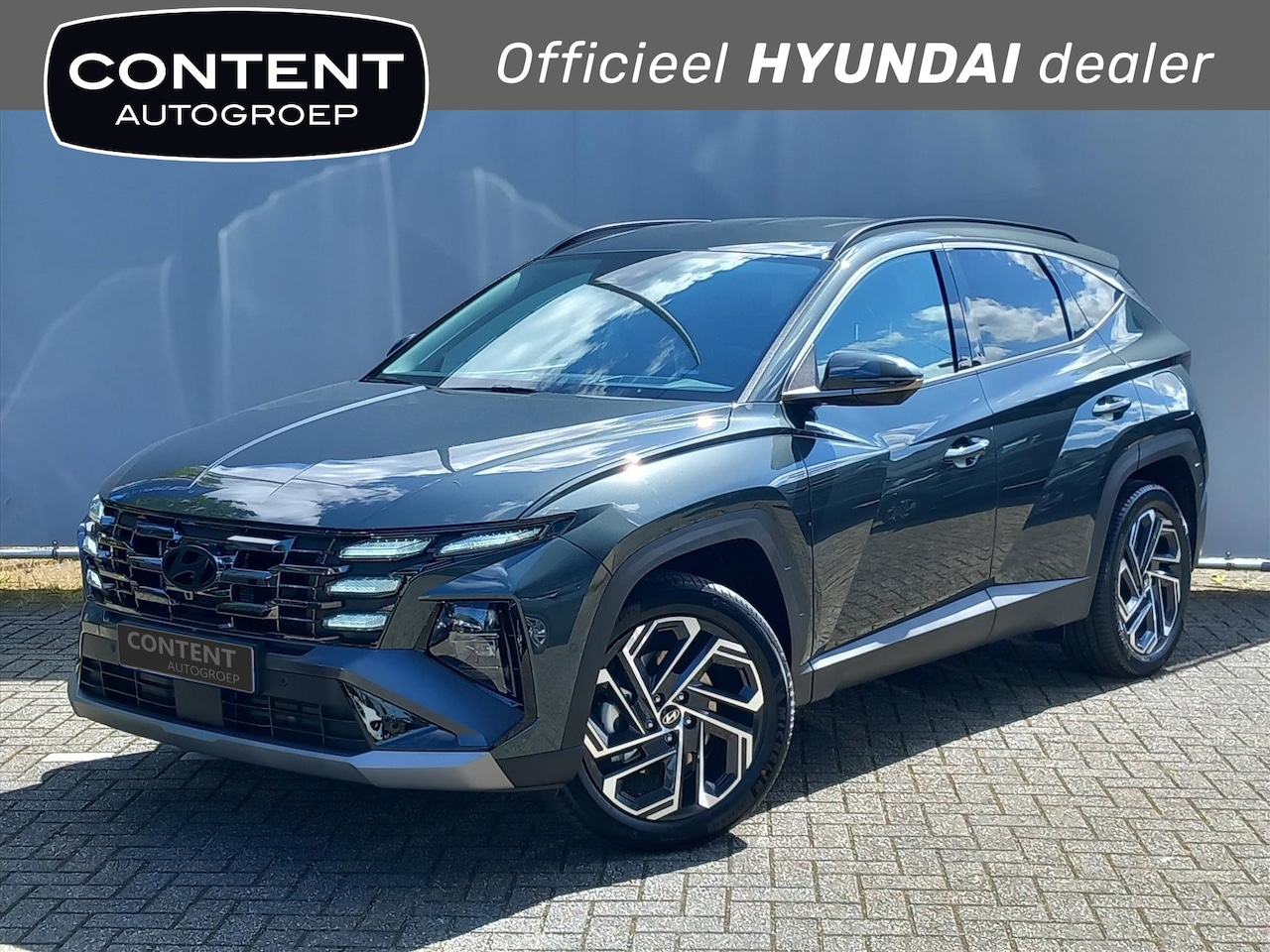 Hyundai Tucson - 1.6 HEV 215pk 2WD Aut Premium | Inruilvoordeel - AutoWereld.nl