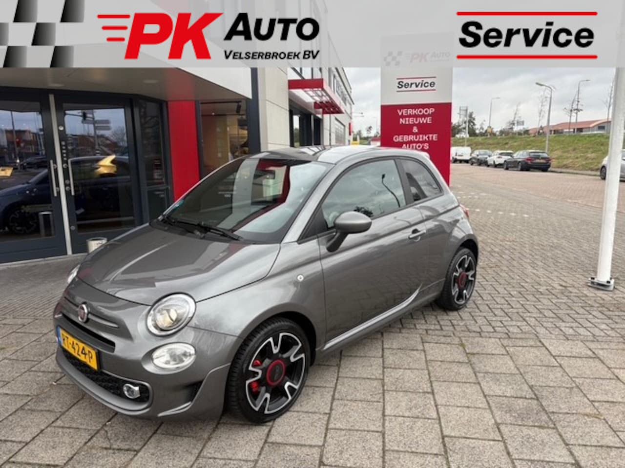 Fiat 500 - 0.9 TwinAir Turbo Sport | Navi | Digitaal dashbord | 22.041 km Dealeronderhouden - AutoWereld.nl