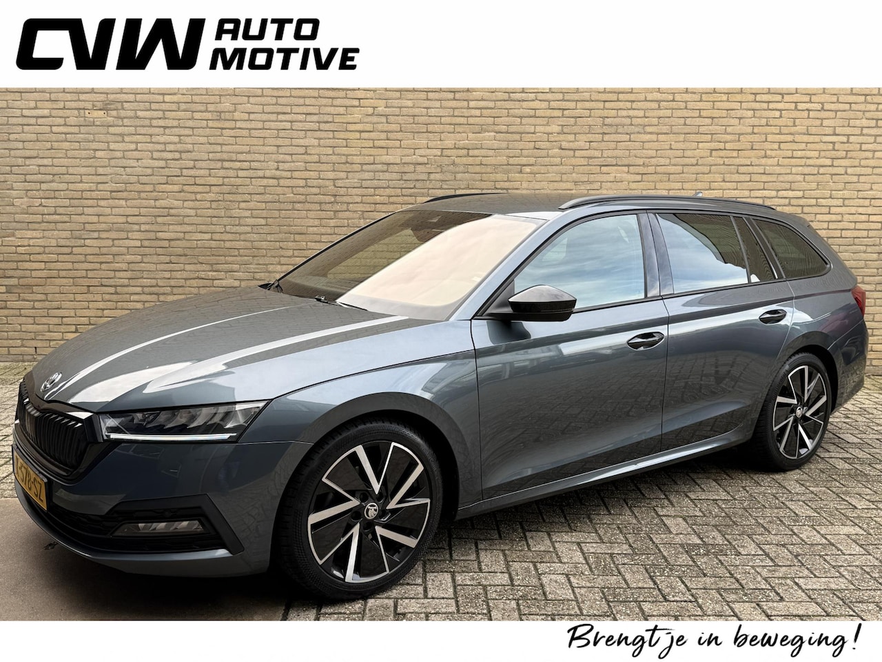 Skoda Octavia Combi - 1.0 e-TSI Sport Business | Nieuw model | Virtual cockpit | Adaptieve cruise | Lane assist - AutoWereld.nl