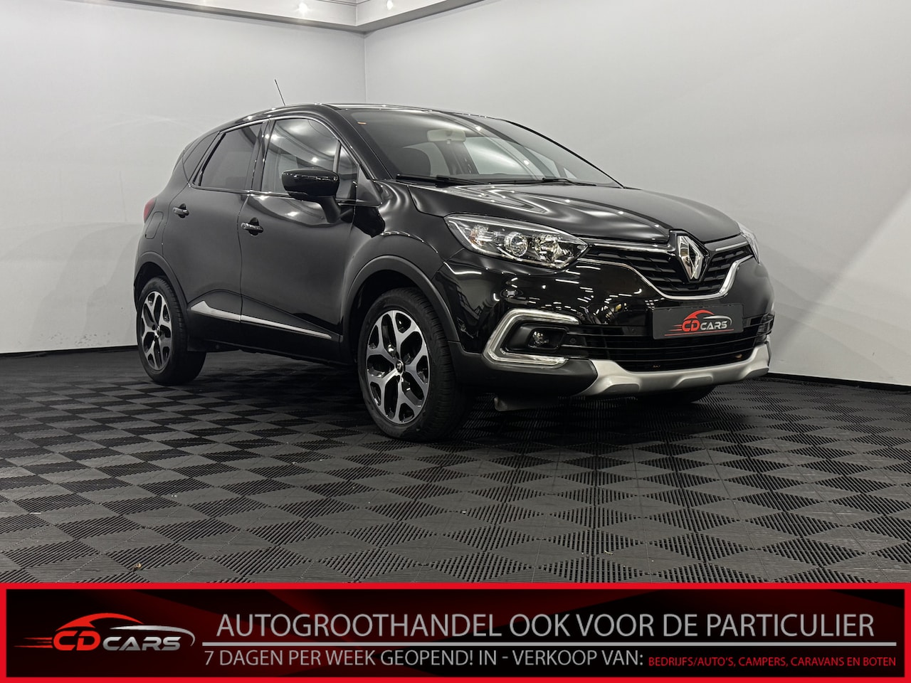 Renault Captur - 0.9 TCe Intens Airco, Parkeersensoren, Navi, Keyless start, A start stop, Cruise control, - AutoWereld.nl