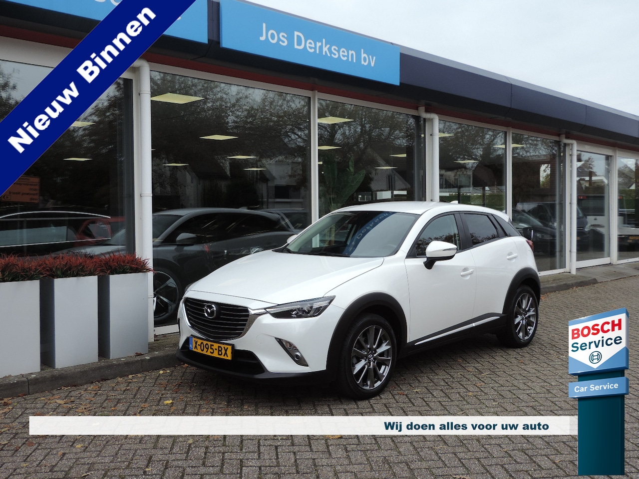 Mazda CX-3 - 2.0 SkyActiv-G 120 Kizoku Intense Automaat - Camera | Nav | PDC | Head-up | Elektr. Stoel - AutoWereld.nl