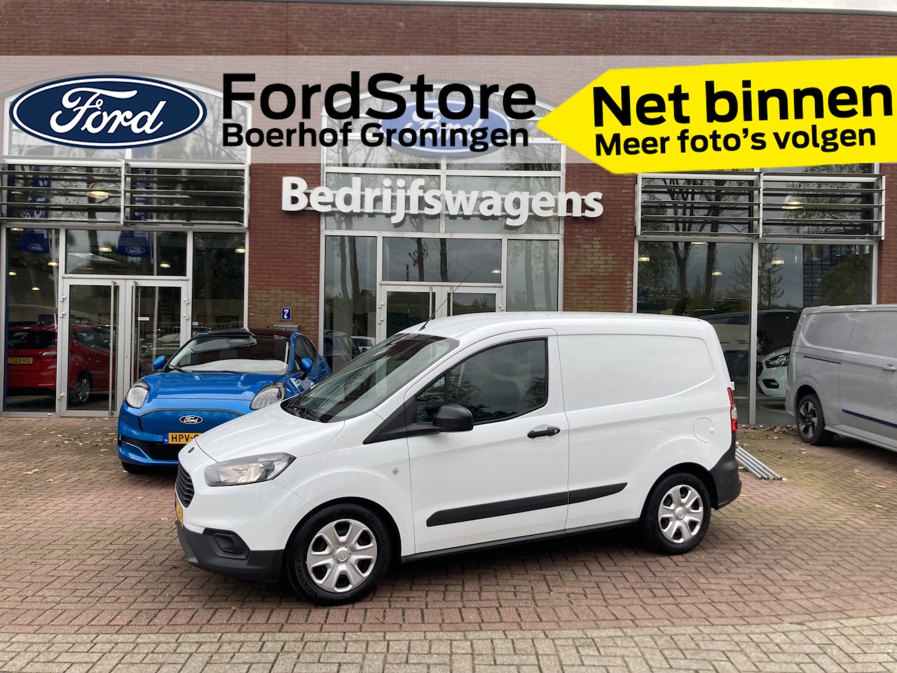 Ford Transit Courier - 1.5 TDCI Trend Duratorq 75pk | Stoelverwarming | Achteruit rijcamera | Navigatie | - AutoWereld.nl