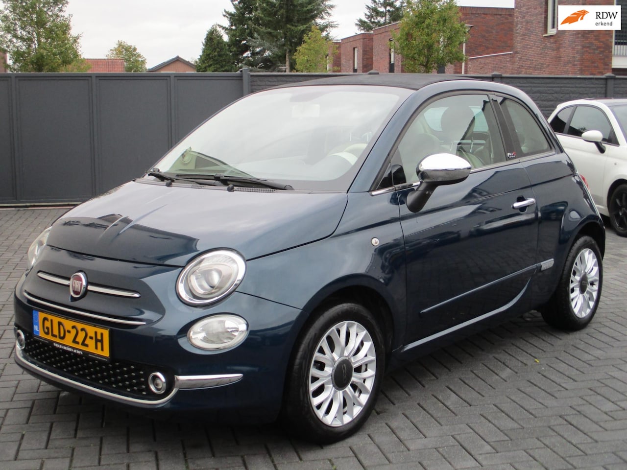Fiat 500 C - 0.9 TwinAir Turbo Riva Navi Cabrio ! - AutoWereld.nl