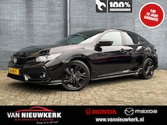 Honda Civic - 1.0 i-VTEC 126pk 5D Elegance Black Edition | Leer | Navi & Carplay | Stoelverwarming | Ada
