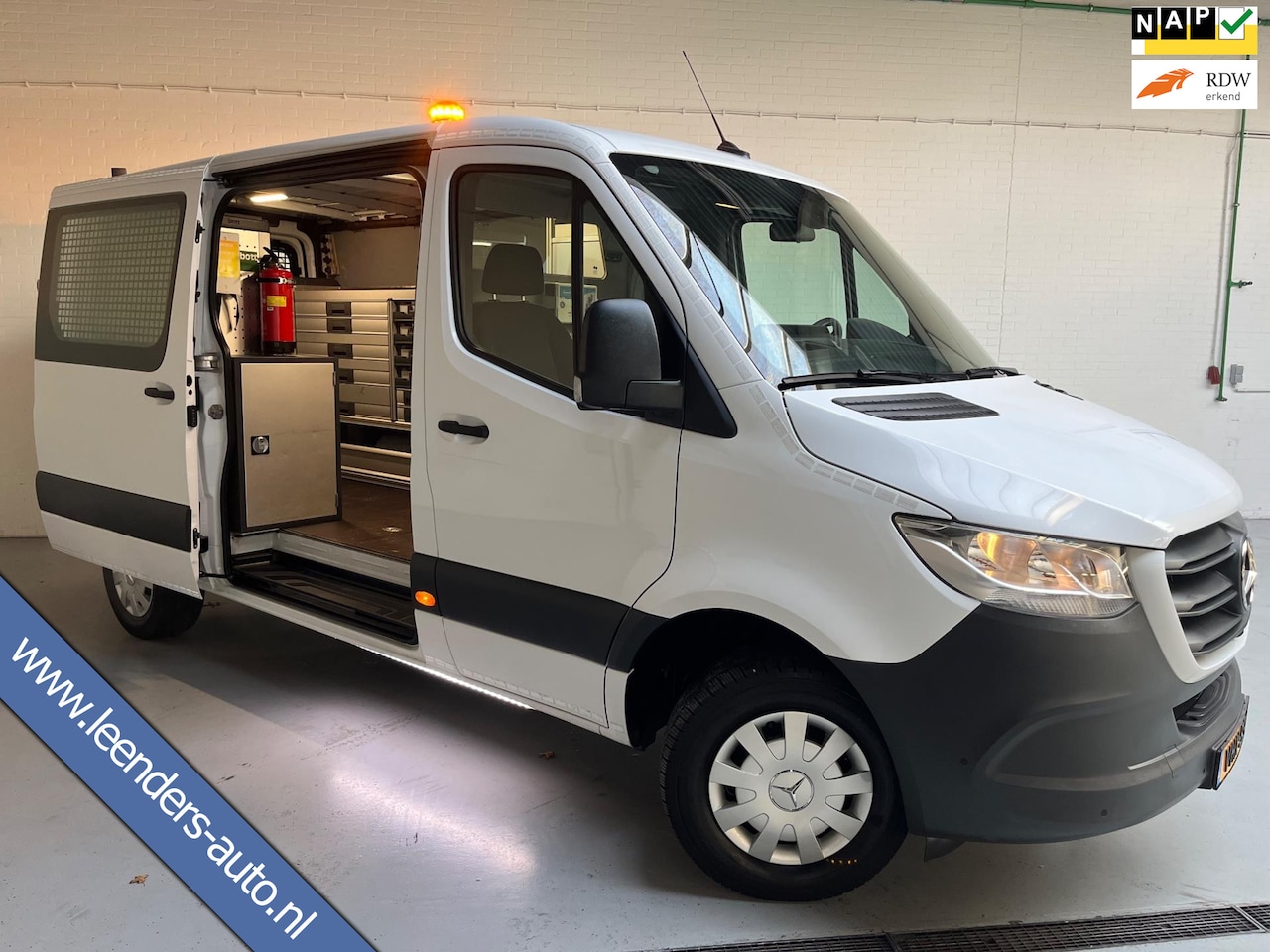 Mercedes-Benz Sprinter - SERVICEWAGEN AUTOMAAT 317 1.9CDI L2H1 EURO VI-D, Airco, M-BUX, Trekhaak 3500KG RIJKLAARPRI - AutoWereld.nl