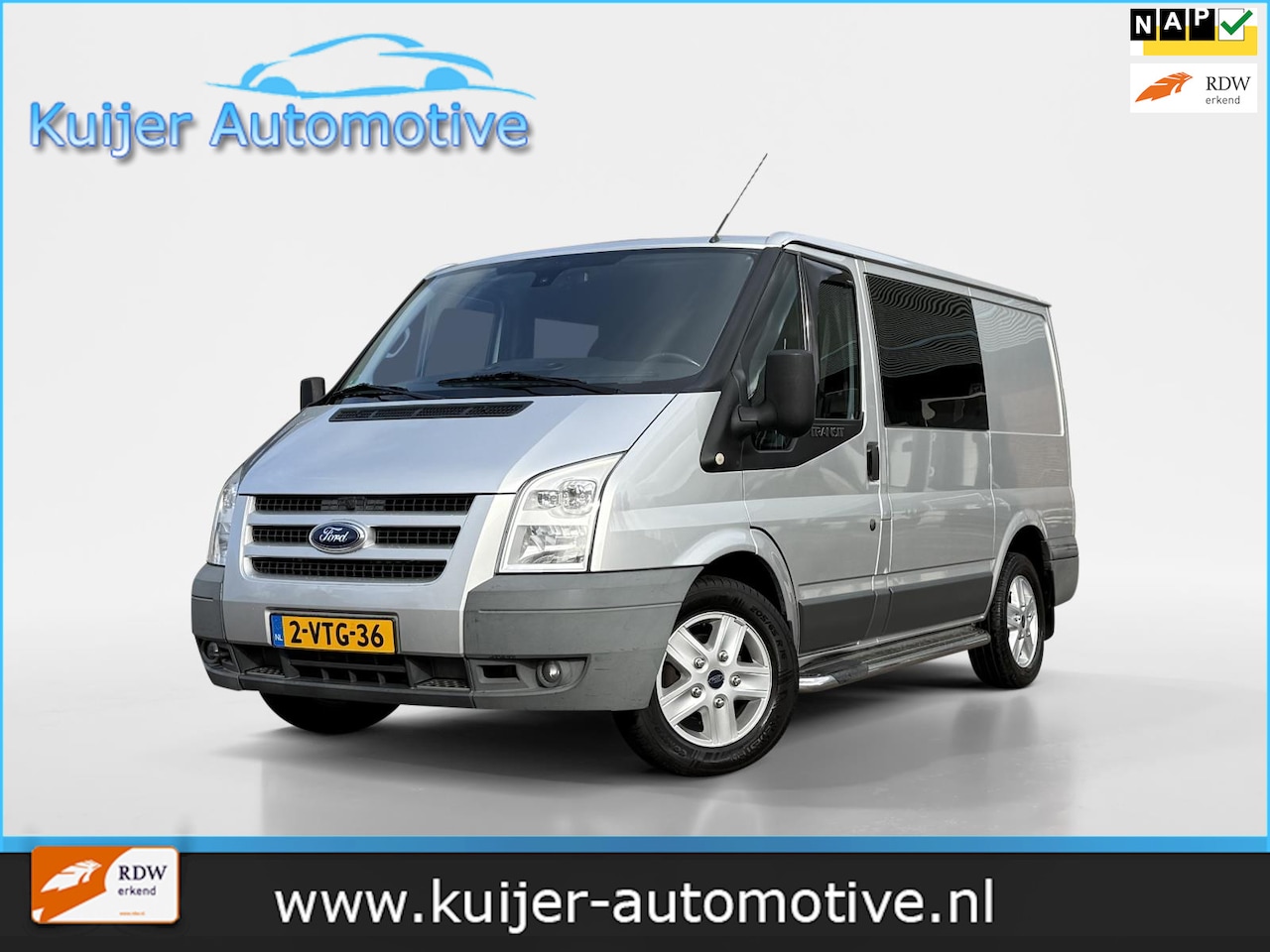 Ford Transit - 260S 2.2 TDCI Limited Edition Dubbele cabine 6-persoons / Marge - AutoWereld.nl