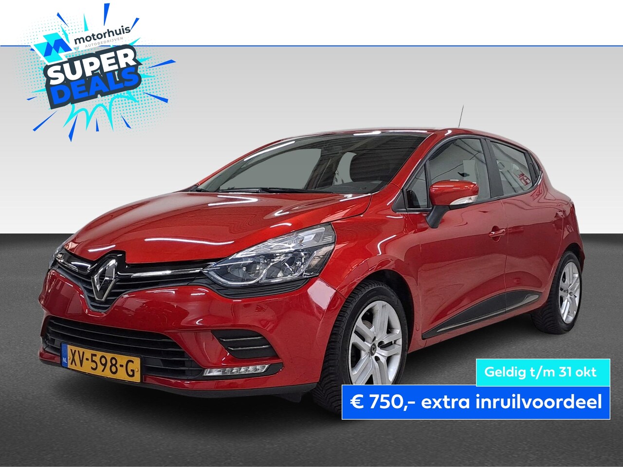 Renault Clio - 0.9 TCE 90PK ZEN NAVI TEL CRUISE TREKHAAK PDC NAP - AutoWereld.nl