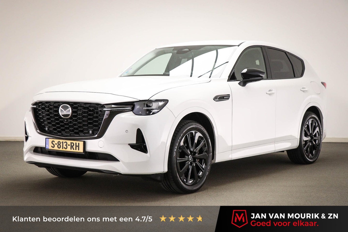 Mazda CX-60 - 2.5 e-SkyActiv PHEV Homura | CONVENIENCE / DRIVER ASSISTANCE- PACK | 360 CAMERA | TREKHAAK - AutoWereld.nl