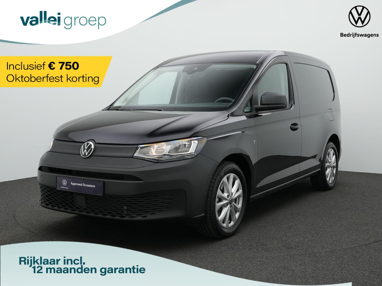 Volkswagen Caddy Cargo - 2.0 TDI 75 pk Comfort | Trekhaak | Cruise control | Parkeersensoren achter | Bedrijfswagen - AutoWereld.nl