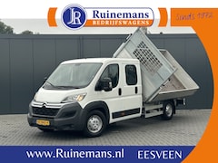 Citroën Jumper - 35 2.2 HDI 150 PK / L4 / 3 ZIJDIGE KIPPER / 7-PERS DUBBELE CABINE / AIRCO / 1e EIG. / 3 TO