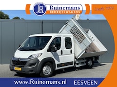 Citroën Jumper - 35 2.2 HDI 150 PK L4 / 3 ZIJDIG KIPPER / 7-PERS DUBBELE CABINE / AIRCO / 1e EIG. / 3 TONS