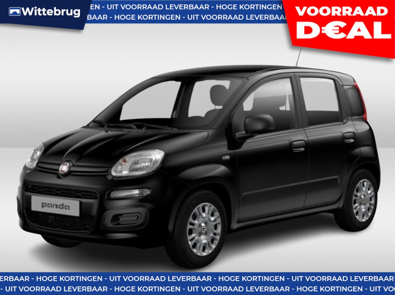 Fiat Panda - 1.0 Hybrid Urban DIRECT RIJDEN - AIRCO - NIEUWE AUTO - AutoWereld.nl