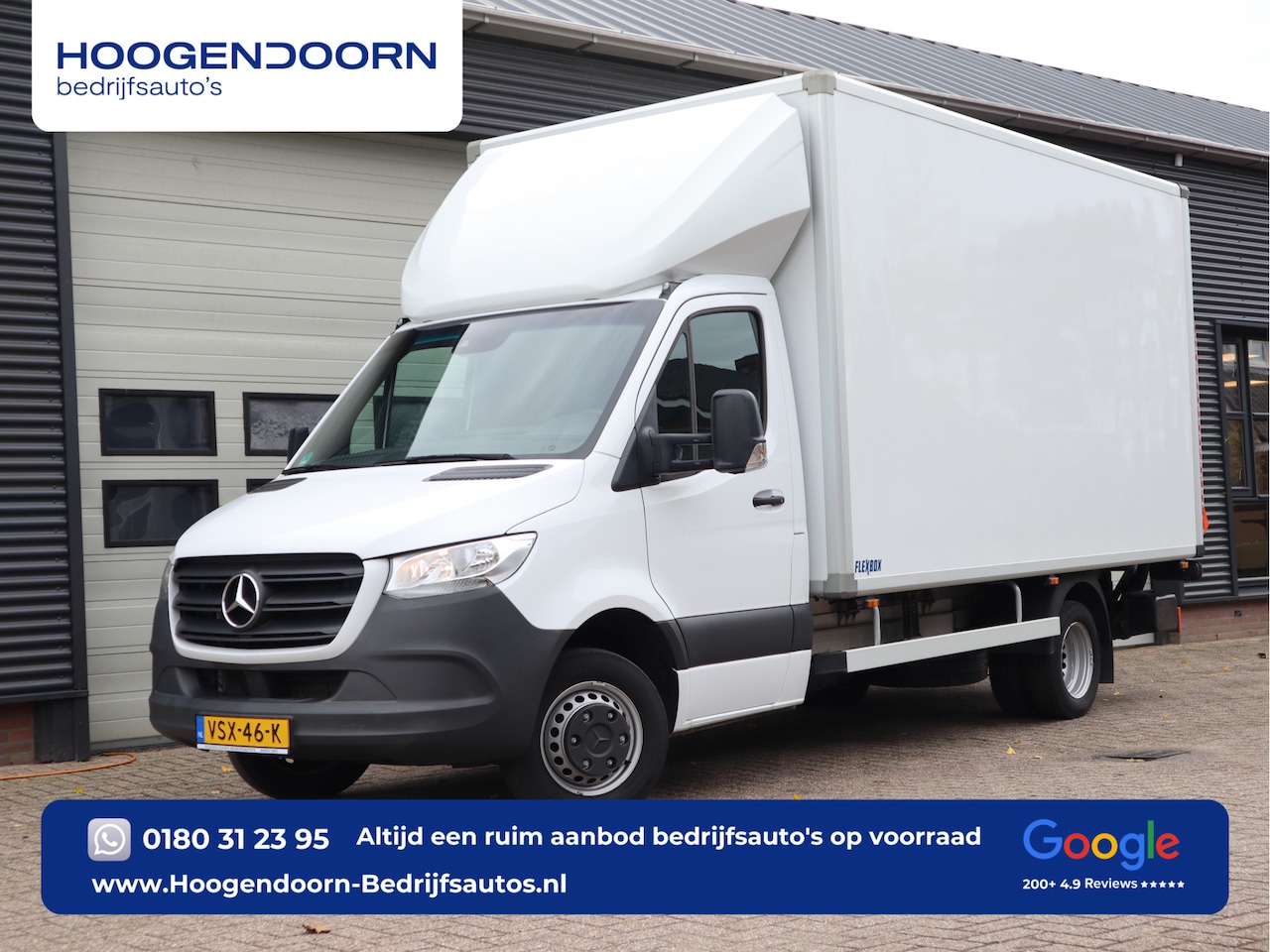 Mercedes-Benz Sprinter - 515 CDI Euro 6 Automaat Bakwagen - Laadklep - Trekhaak - AutoWereld.nl