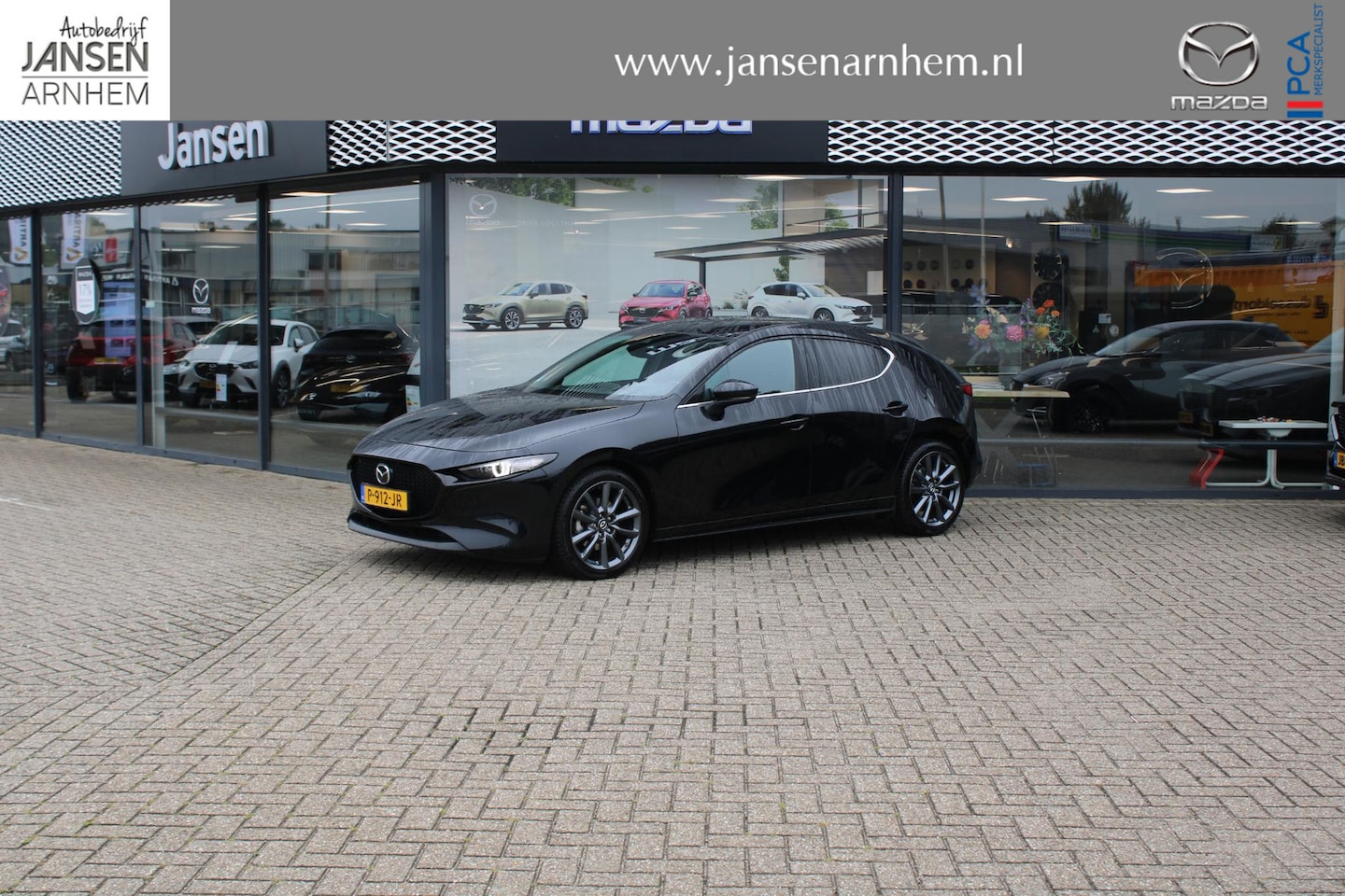 Mazda 3 Sport - 2.0 e-SkyActiv-G M Hybrid 150 Sportive , Automaat, Leder, Camera, All Season, LMV 18 Inch, - AutoWereld.nl