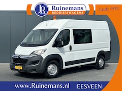 Citroën Jumper - 35 2.2 HDI 131 PK / L2H2 / 1e EIG. / AIRCO / NAVI / 7-PERS DUBBELE CABINE / 3 TONS TREKHAA