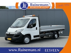 Citroën Jumper - 2.2 BlueHDi 140 PK EURO 6 / L4 MAXI PICK UP / 4.20 LAADBAK / 1e EIG. / 2.5 TONS TREKHAAK /