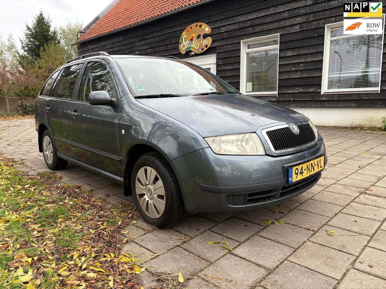 Skoda Fabia Combi - 1.2-12V Flash Airco Cruice controle cd speler - AutoWereld.nl