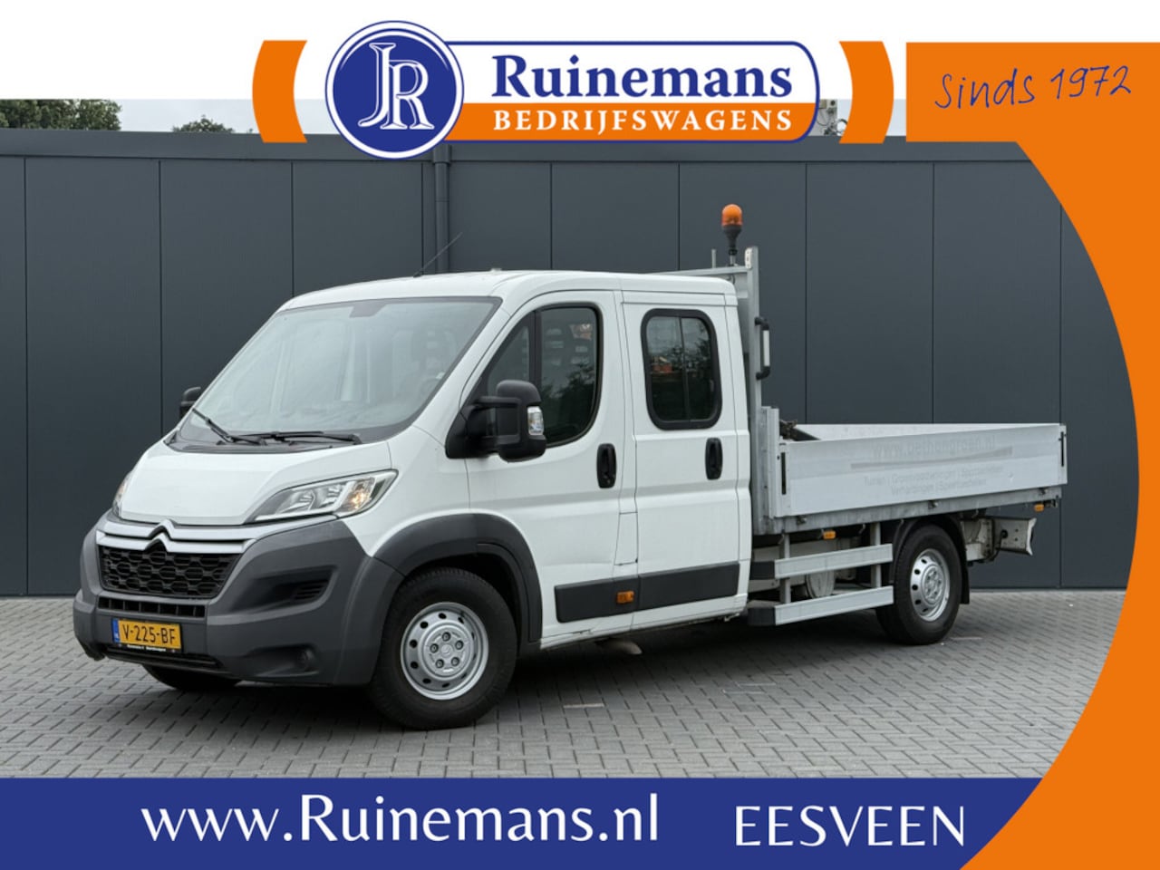 Citroën Jumper - 2.2 HDI 150 PK PICK UP / M50 MAXILIFT KRAAN / L4 MAXI / 1e EIG. / 7 PERS. DUBBEL CABINE / - AutoWereld.nl