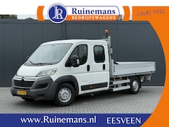 Citroën Jumper - 2.2 HDI 150 PK PICK UP / M50 MAXILIFT KRAAN / L4 MAXI / 1e EIG. / 7 PERS. DUBBEL CABINE /
