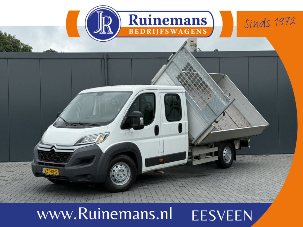 Citroën Jumper - 2.2 HDI 150 PK PICK UP / 3 ZIJDIGE KIPPER / L4 MAXI / 1e EIG. / 7 PERS. DUBBEL CABINE / AI - AutoWereld.nl
