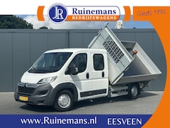 Citroën Jumper - 2.2 HDI 150 PK PICK UP / 3 ZIJDIGE KIPPER / L4 MAXI / 1e EIG. / 7 PERS. DUBBEL CABINE / AI
