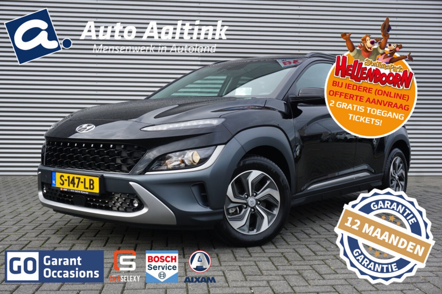 Hyundai Kona - 140PK HYBR. Fashion AUTOMAAT | ADAPTIVE | AFN. HAAK | CAMERA! - AutoWereld.nl