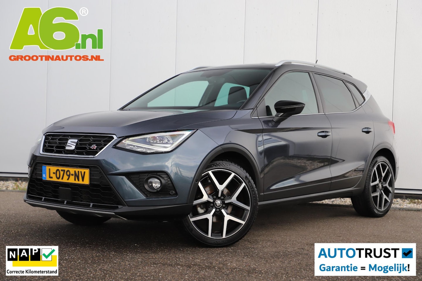 SEAT Arona - 1.0 TSI FR Business Intense Plus 18 inch LMV Virtual Cockpit Beats Audio Half Leder Full L - AutoWereld.nl