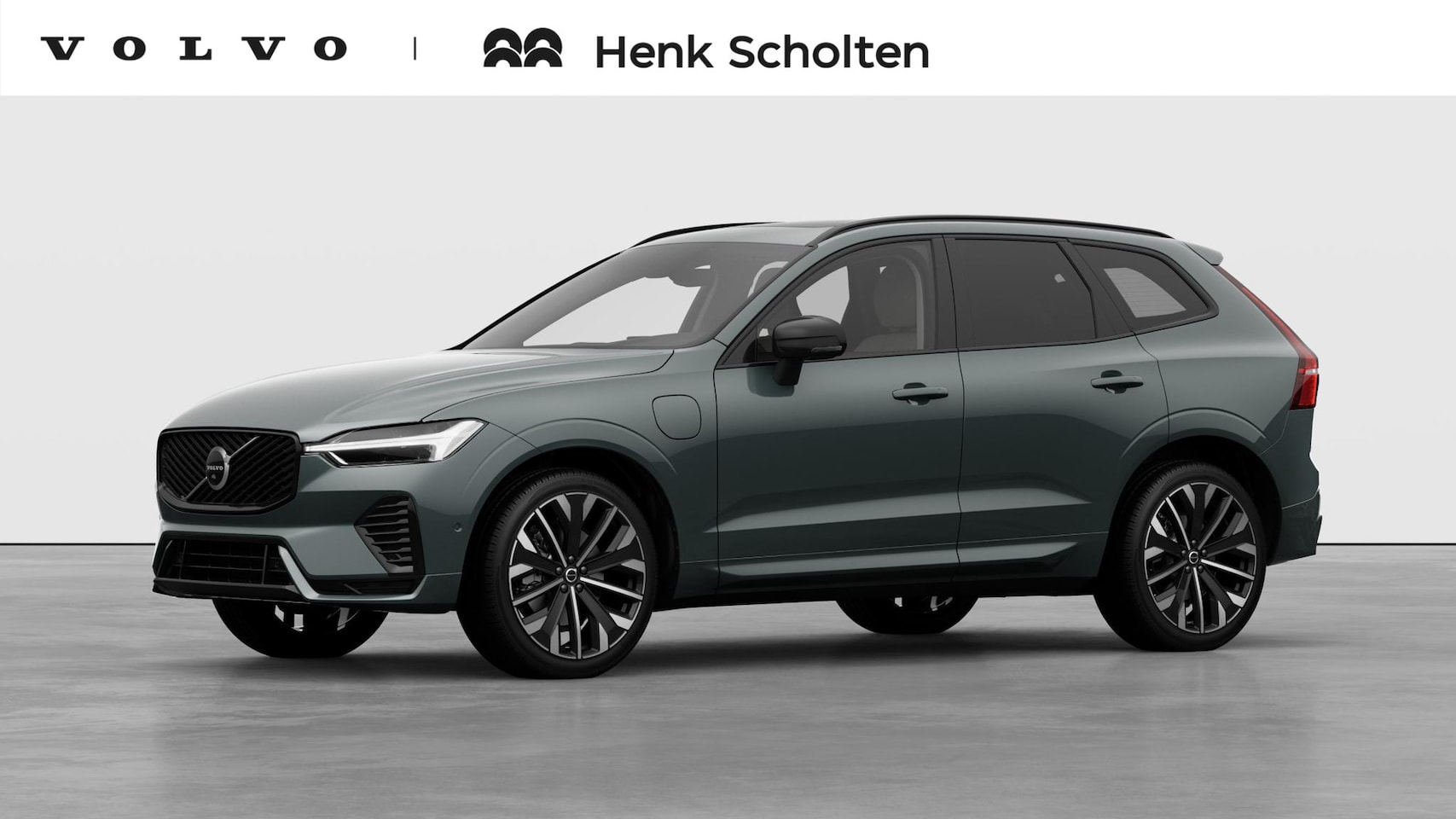 Volvo XC60 - 2.0 T6 Plug-in hybrid AWD Plus Dark | 21" 5-V Spaaks Glossy Black / Diamond Cut velgen | h - AutoWereld.nl